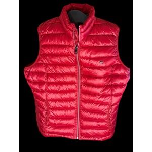 Ariat Ideal Down Puffer Vest Red Lightweight Warmth Full Zip Women's XXL